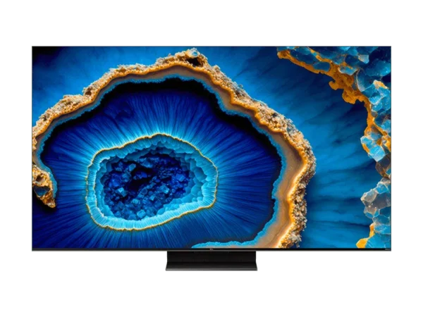 Front view of TCL 85C755 85-inch QD Mini LED Smart TV