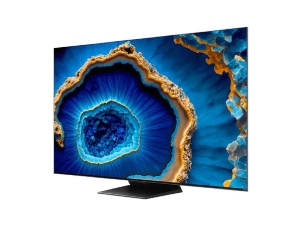 Front view of TCL 85C755 85-inch QD Mini LED Smart TV