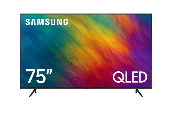 Samsung QA75Q7FAAUMTE 75-inch QLED 4K Smart TV front view