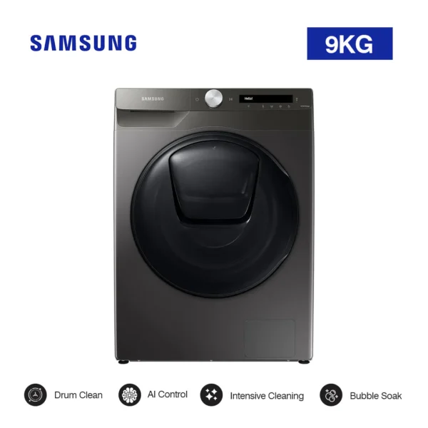Samsung WD90T554DBN/NQ 9Kg/6Kg Washer Dryer Front View