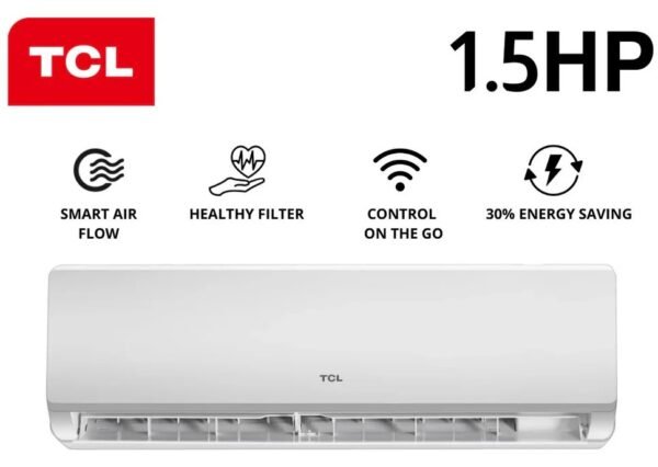 TCL TAC-12CSD/TPH11IX 1.5HP Inverter Split Air Conditioner Front View