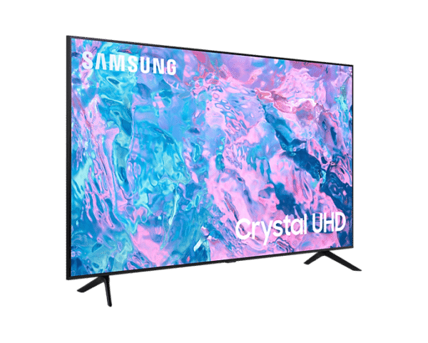 “Samsung U8000F 55″ 4K TV dimensions and slim bezel view”