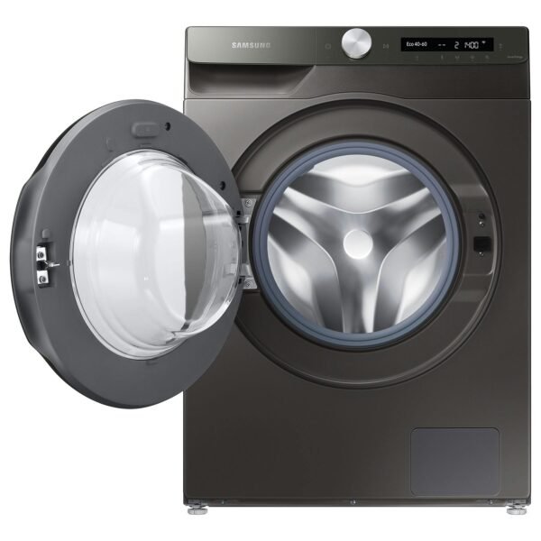 Samsung WW12T504DAN/S1 12kg front-load washing machine front view