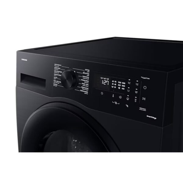 Samsung WW11CGC04DABSG front load washer display and settings pane