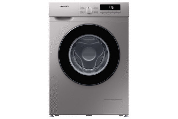 Samsung WW70T3010BS/NQ 7 kg front-load washer front view with Quick Wash silver body