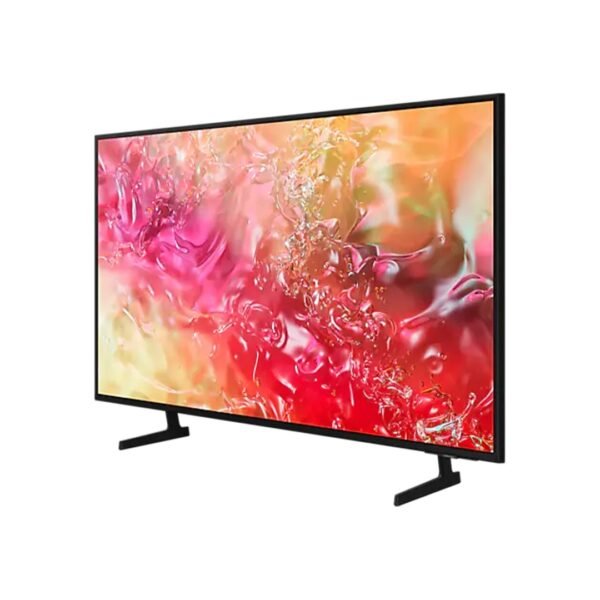 side view of Samsung UA50DU7000UMTE 50 inch Crystal UHD 4K Smart TV showing slim design