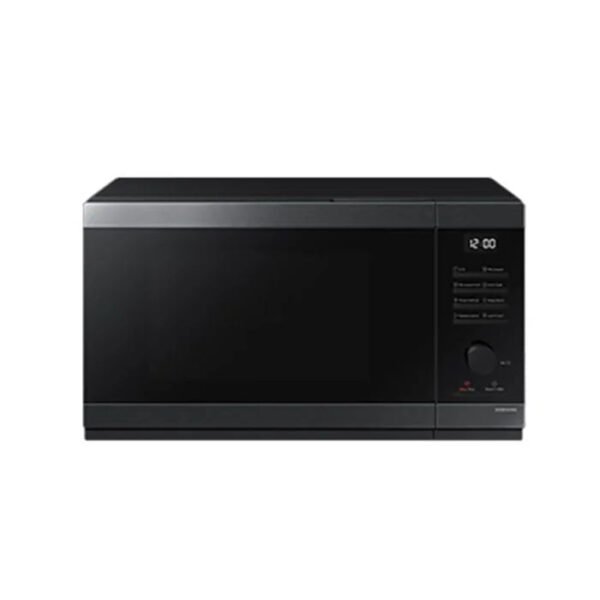 Samsung MG32DG4524AGE1 32L microwave grill front view black-grey finish