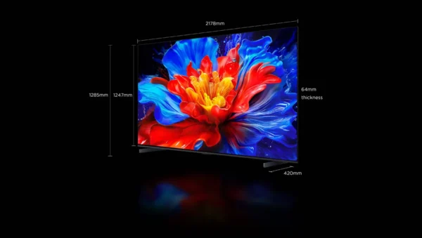 TCL  98-Inch 4K QLED Smart TV-98P8K - Image 4