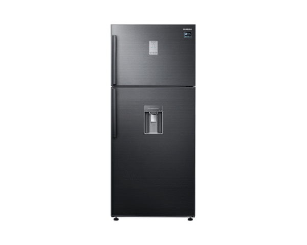 “Samsung RT53DG7B60B1NK 542L top-mount refrigerator front view black inox