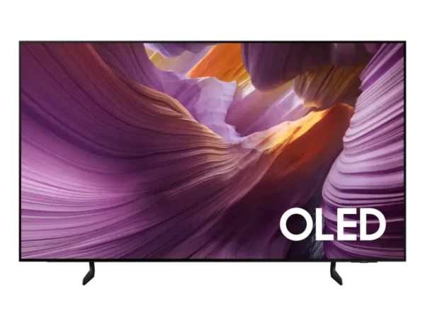 Samsung QA55S85FAESTE 55-inch OLED 4K Smart TV with ultra-slim design and Dolby Atmos