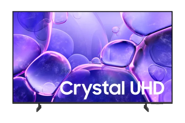 “Samsung UA55U8000FUMTE 55-inch Crystal UHD Smart TV front view with MetalStream design”