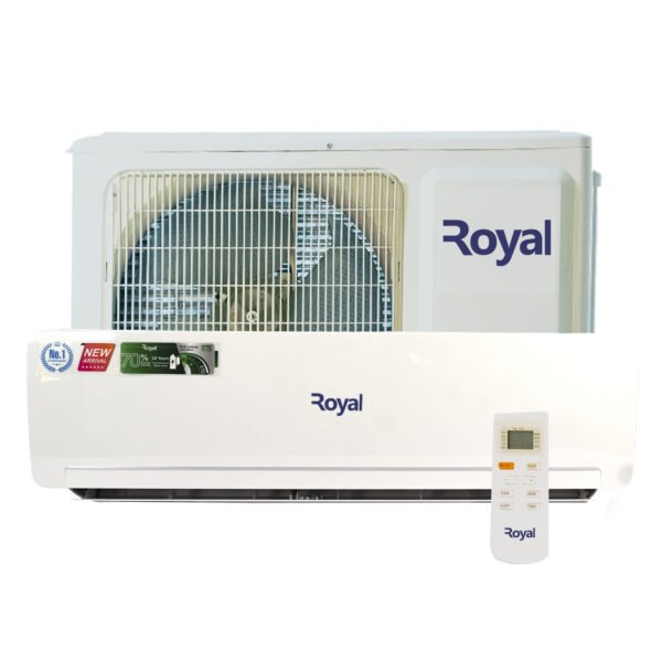 Royal FE12RSAX-R410 LVS Split Air Conditioner – Complete Unit Setup