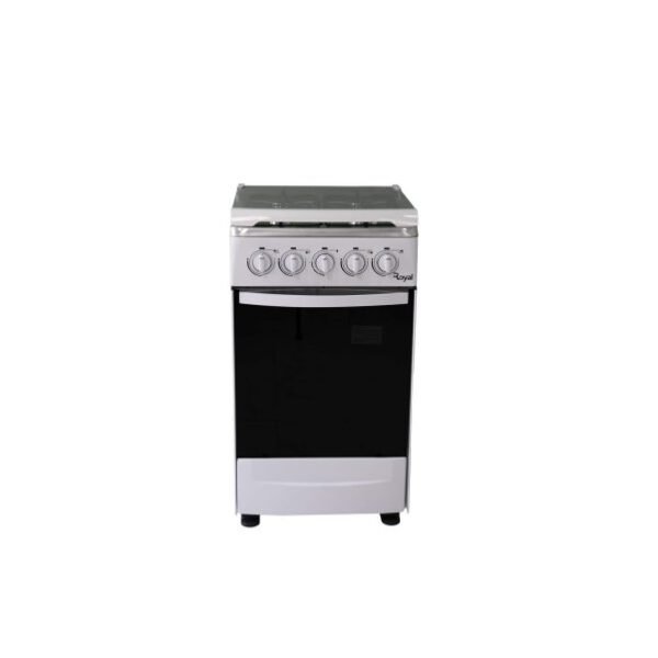 Front view of Royal 4 Burner Gas Cooker